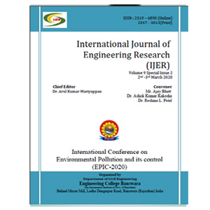 National Conference on Environmental Pollution and its control (NCEPIC-2020) (Edition -1)