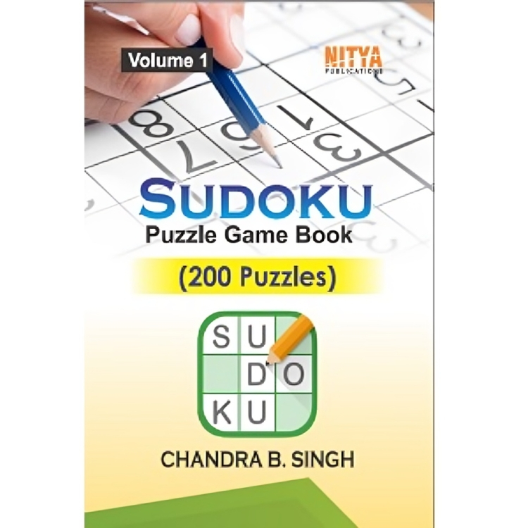 Sudoku Puzzle Game Book Volume 1 200 Puzzles